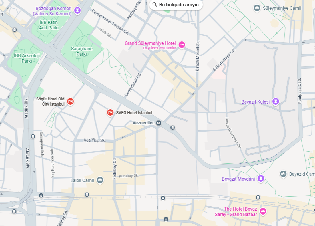 Sveo Spa Map
